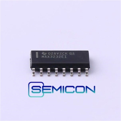 MAX3232EIDR Semicon ชิป IC SOIC-16 ±15kV IEC ESD ป้องกัน 3V-5.5V หลายช่องสัญญาณ RS-232 Line Driver ตัวรับ