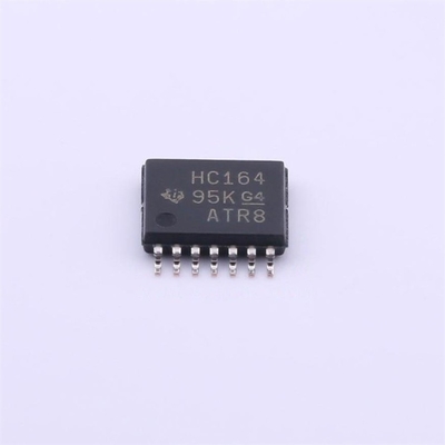 SN74HC164PWR Semicon HC164 Shift Register Chip TSSOP-14 ชิป Ic อิเล็กทรอนิกส์ต้นฉบับใหม่
