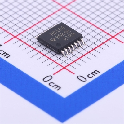 SN74HC164PWR Semicon HC164 Shift Register Chip TSSOP-14 ชิป Ic อิเล็กทรอนิกส์ต้นฉบับใหม่