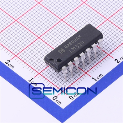 LM324N SEMICON Original IC OPAMP GP 4 CIRCUIT 14DIP